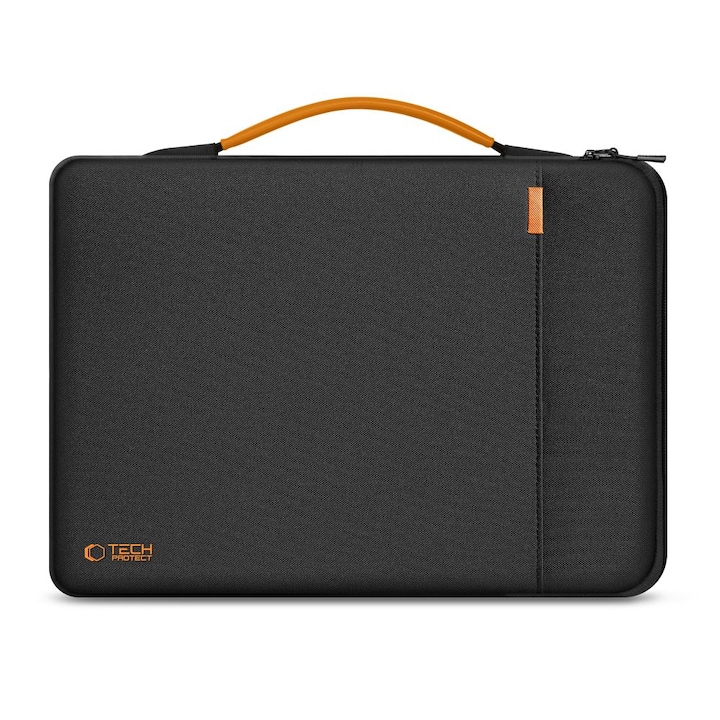 Geanta TECH-PROTECT Defender RS compatibila cu laptop 13/14 inch, Negru