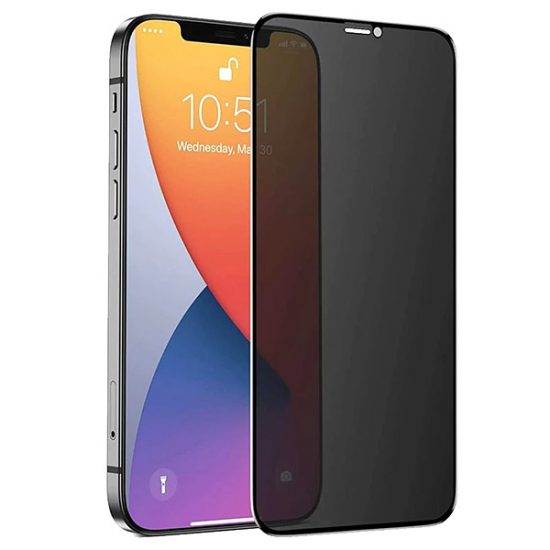 Folie Privacy Compatibila cu iPhone 11/XR, Full Cover, 6D, Calitate Premium
