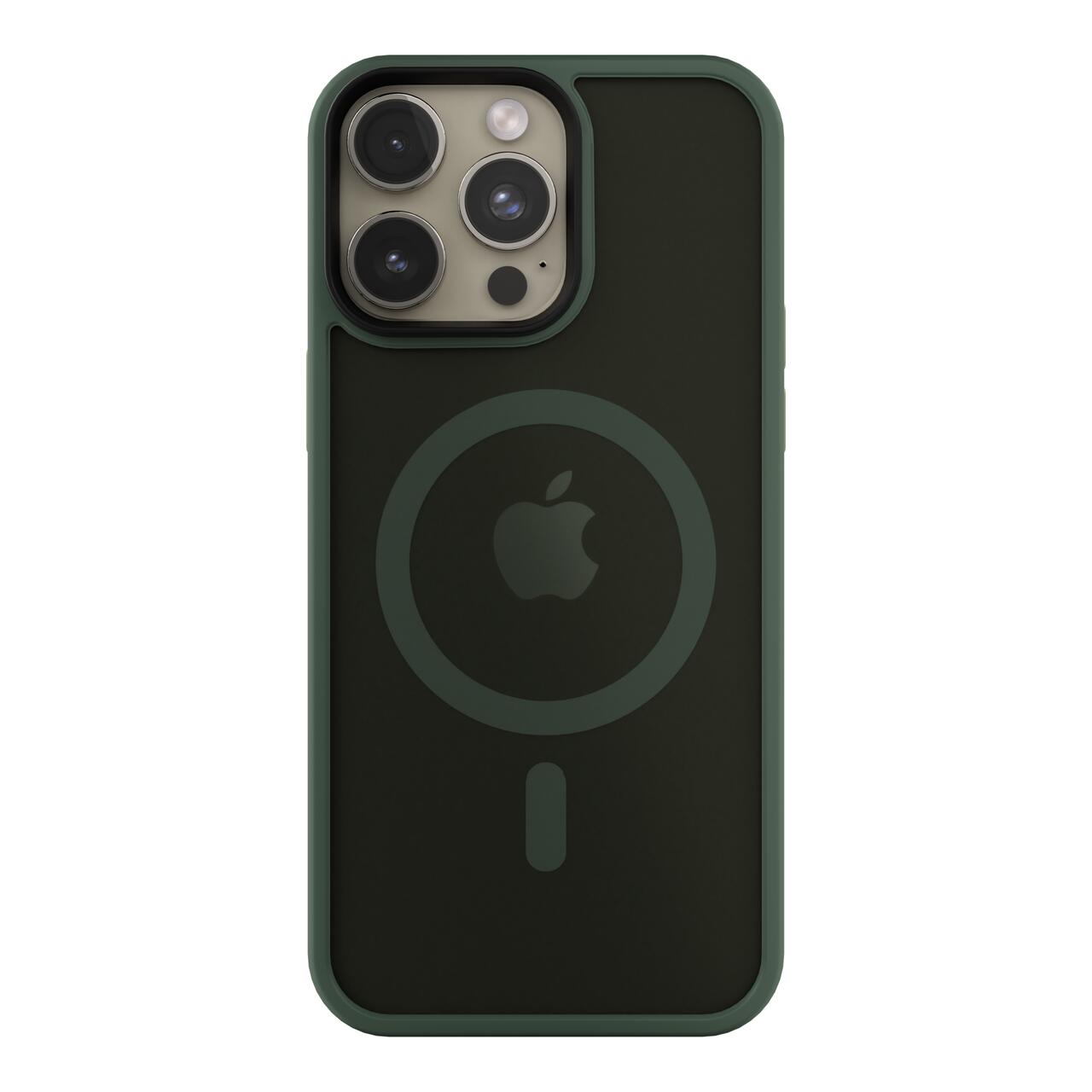Husa de protectie Next One Mist Shield Case pentru iPhone 15 Pro Max, MagSafe Compatible, Pistachio