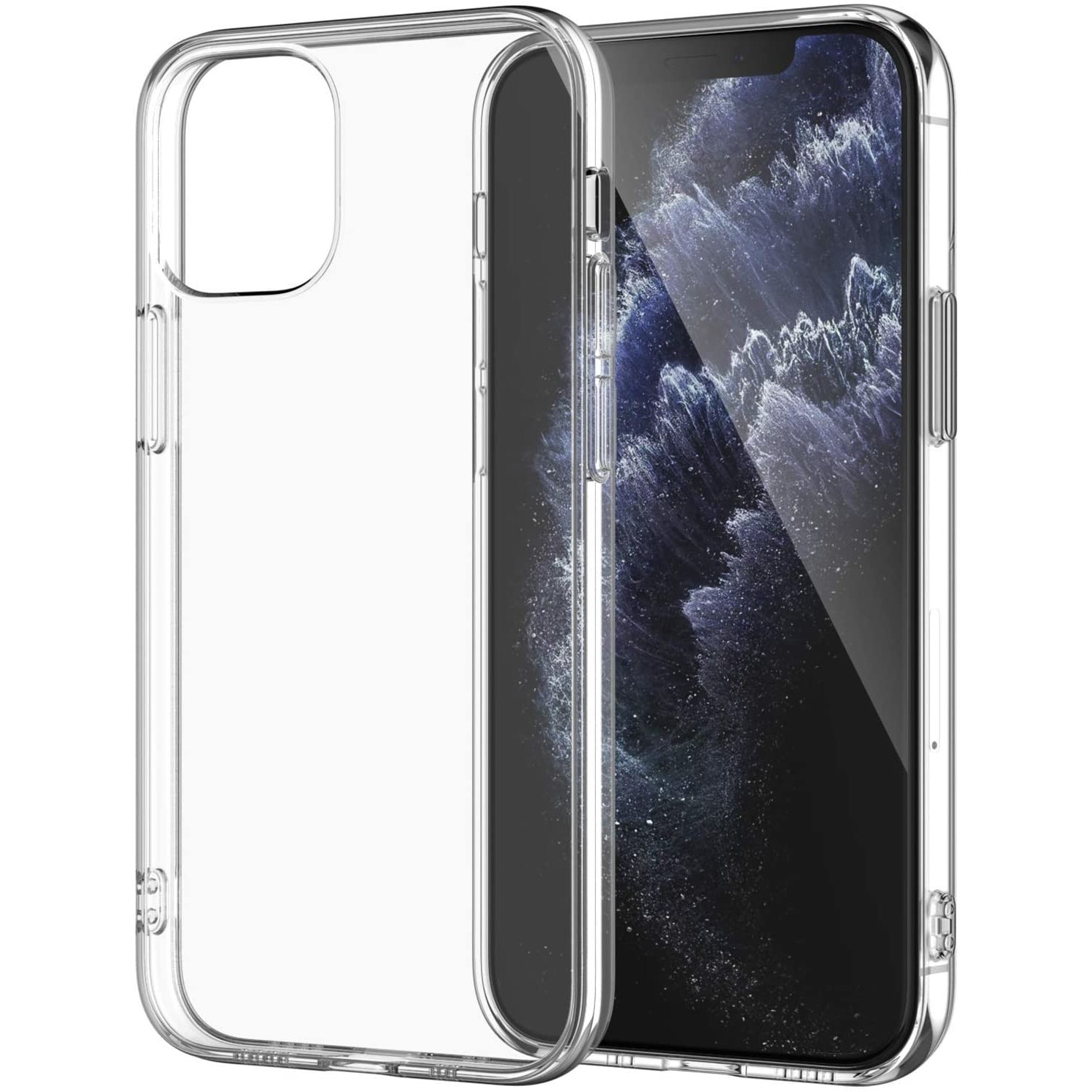 Husa de protectie din silicon Transparenta pentru iPhone 12