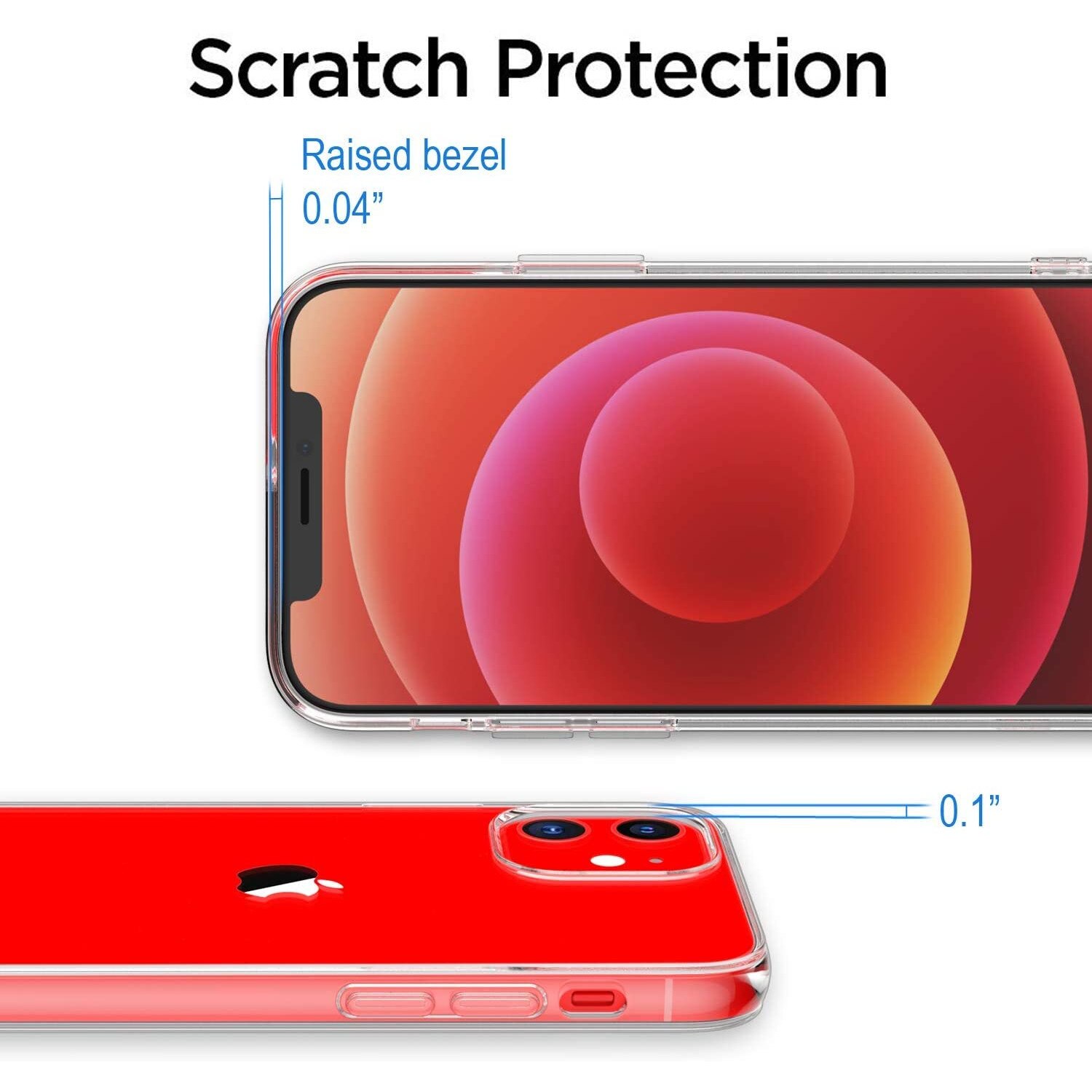 Husa de protectie din silicon Transparenta pentru iPhone 12