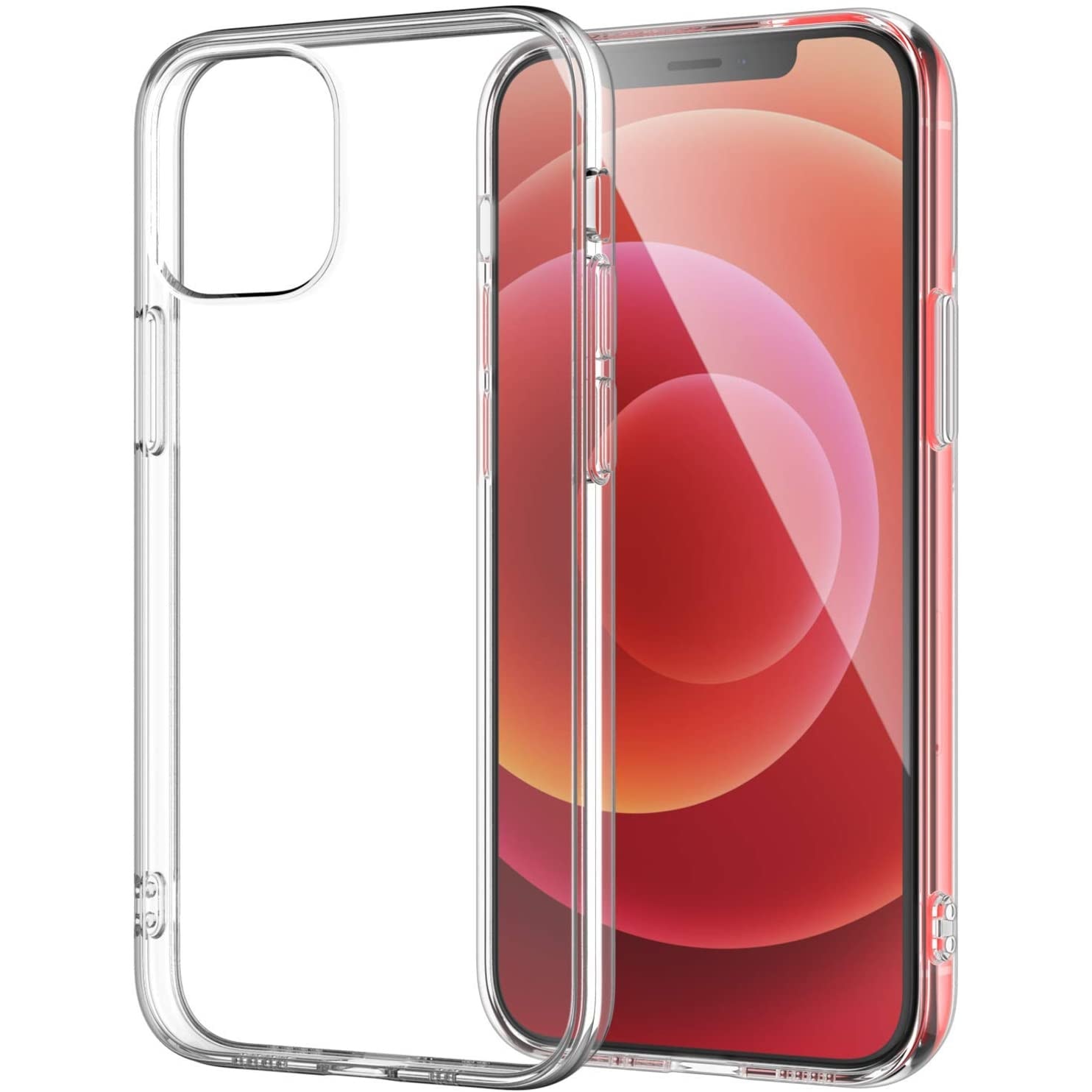 Husa de protectie din silicon Transparenta pentru iPhone 12