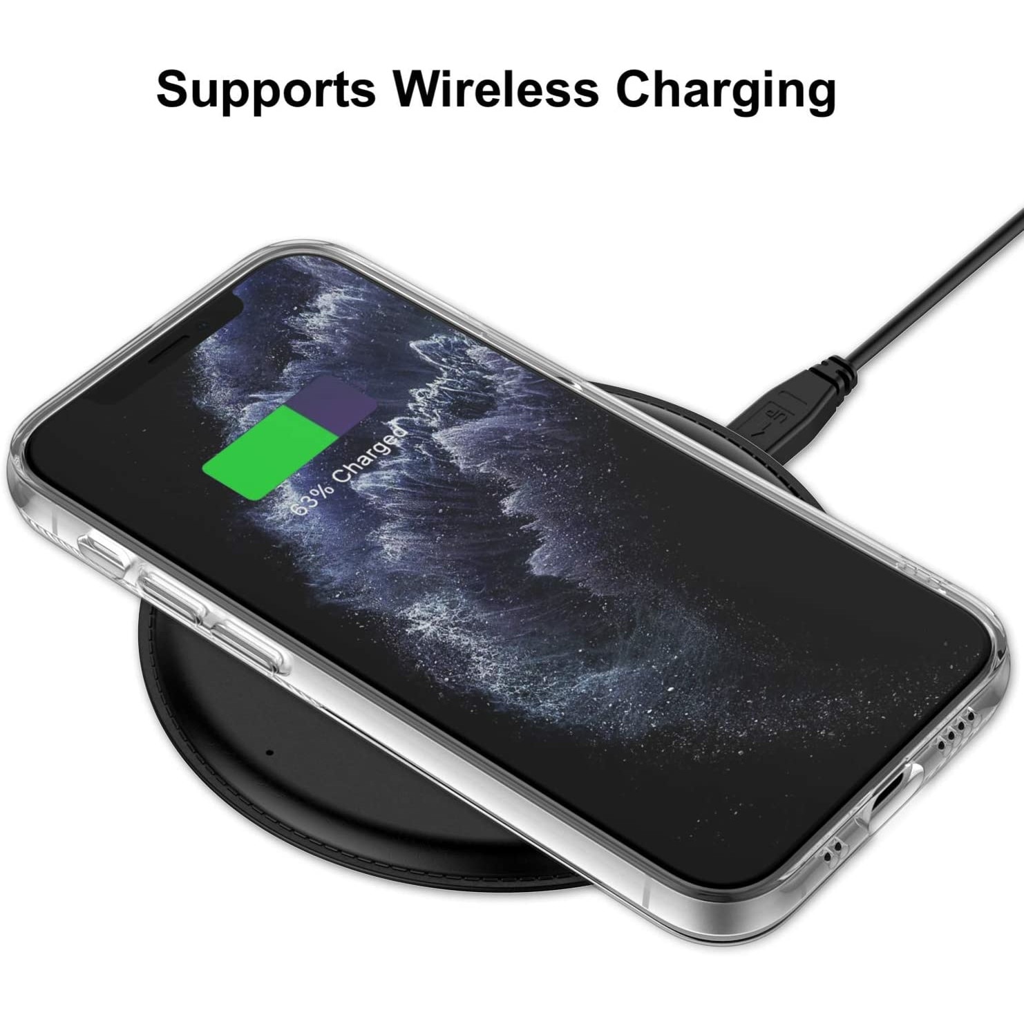 Husa de protectie din silicon Transparenta pentru iPhone 12