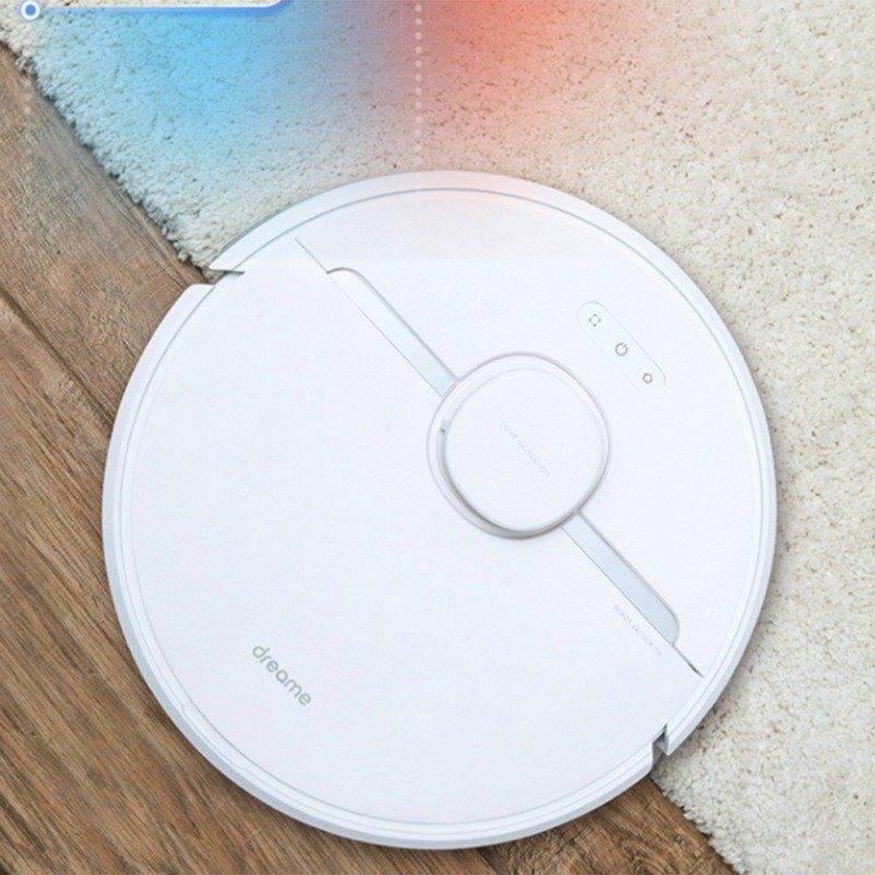 Aspirator robot DREAME D9 Floor Mopping Robot, 40 W, control prin aplicatie Mi Home, compatibil cu Amazon Alexa, autonomie 150 minute, laser LDS 3.0