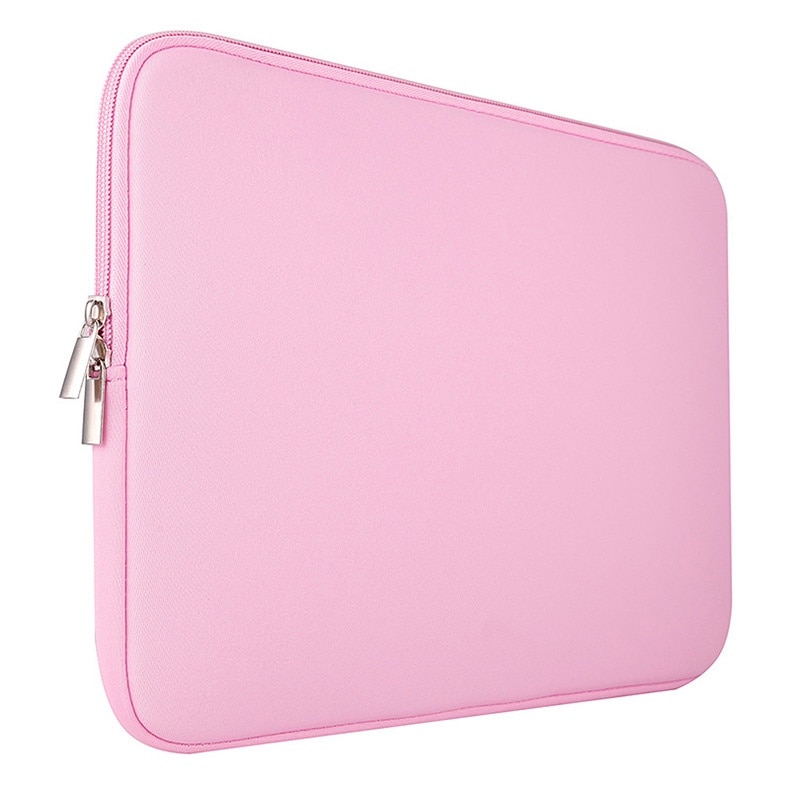 Husa laptop, Hurtel, Poliuretan, 15.6", Roz