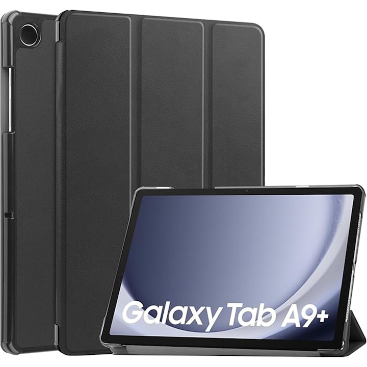 Husa protectie tableta, AYSTOAYS®, Compatibila cu Samsung Galaxy Tab A9 Plus 11", negru