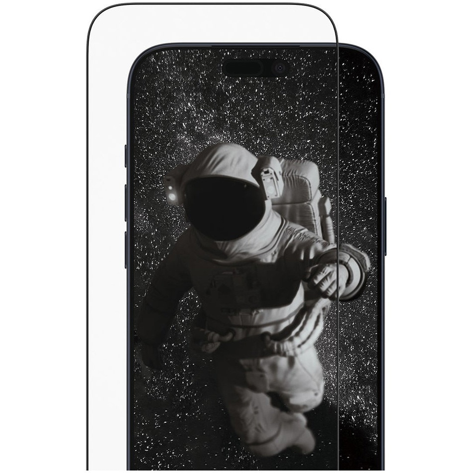 Folie Sticla Ceramic PanzerGlass pentru iPhone 17 Pro Max PG33872 Negru