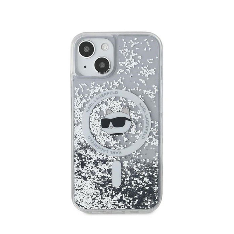 Husa de protectie pentru iPhone 13/14/15, Karl Lagerfeld, TPU, Transparent