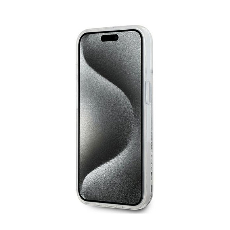 Husa de protectie pentru iPhone 13/14/15, Karl Lagerfeld, TPU, Transparent