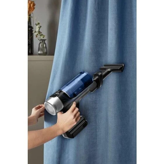 Aspirator vertical Rowenta X-Force Flex 9.60 Aqua RH20C0WO, 0.4 L, 250 W, Gri/Albastru