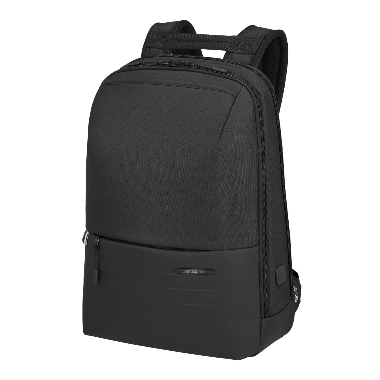 Rucsac laptop StackD Biz, Samsonite, Poliester/Poliuretan, 15.6 inch, Negru