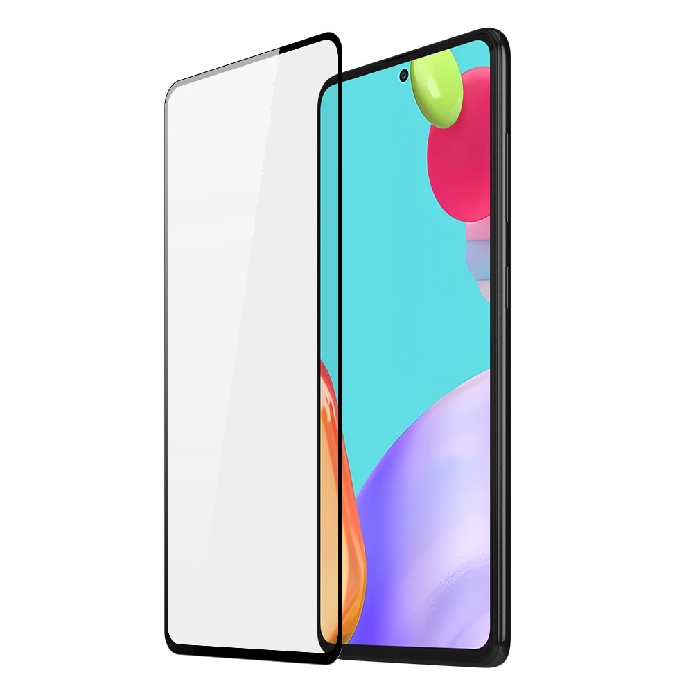 Folie de Sticla Compatibil cu Samsung Galaxy A52 5G/4G - Acoperire completa ecran, Margini negre