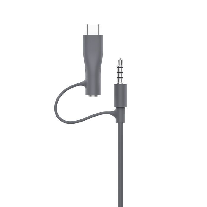 Casti cu fir Belkin SoundForm Mini pentru copii, USB-C, albastru