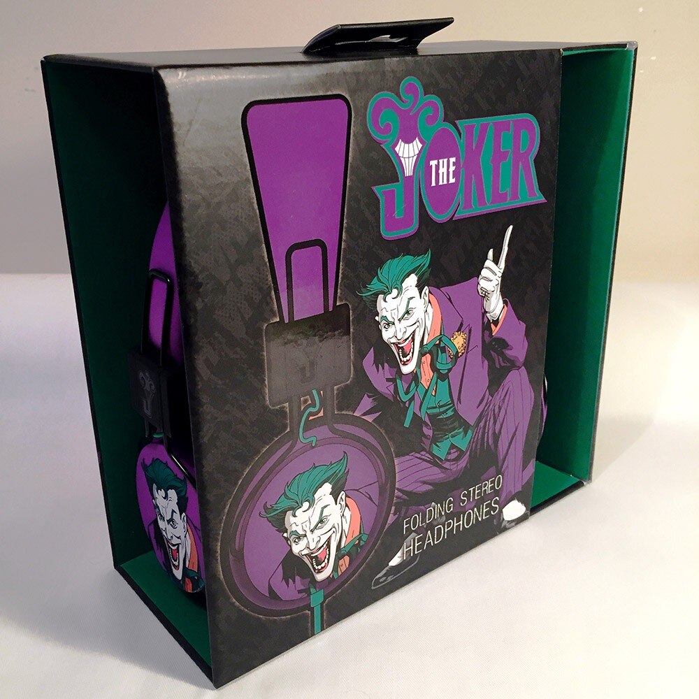 Casti pentru copii peste 8 ani Batman Joker