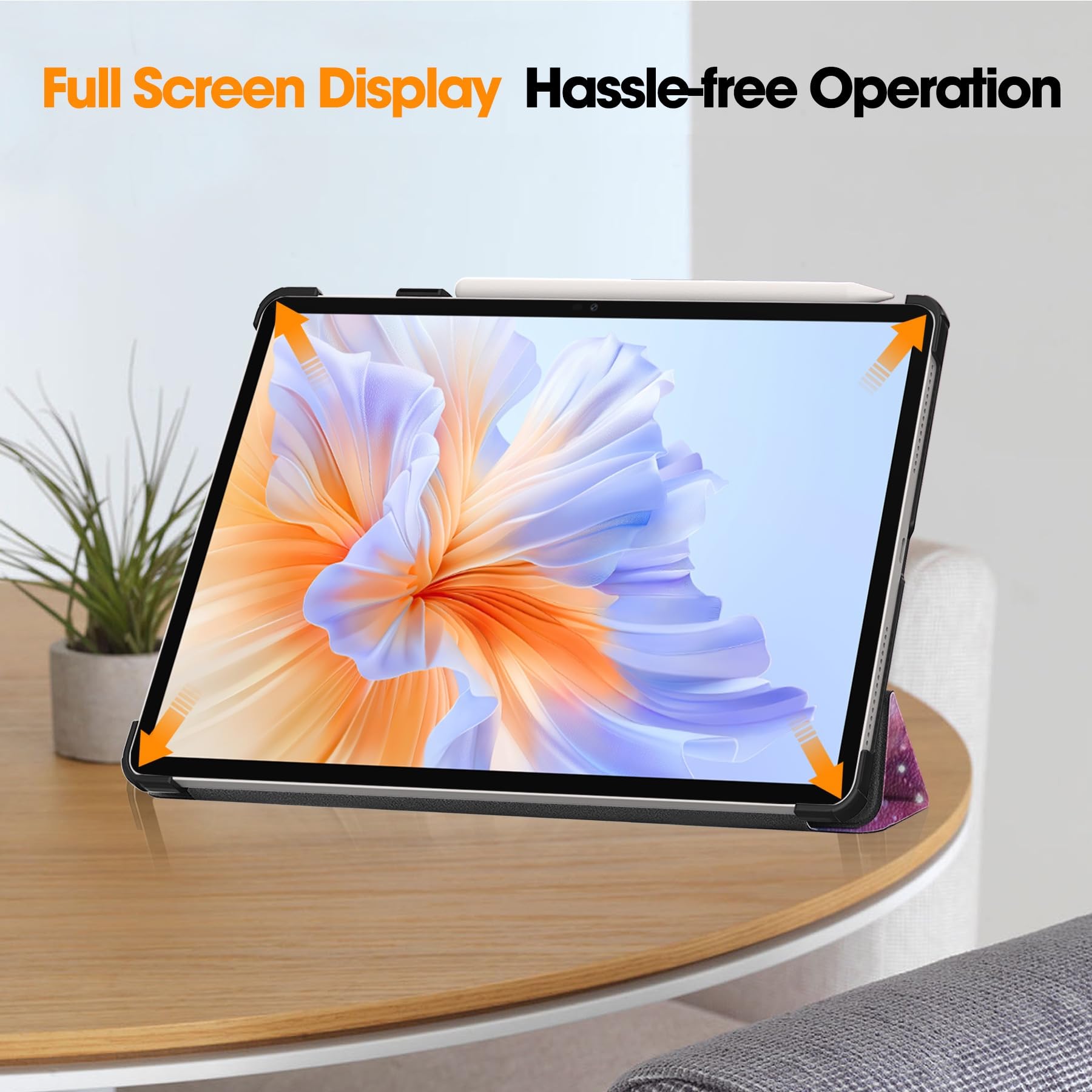 Husă pentru tabletă, Omelivon, Honor pad V9 11.5", multicolor, cu funcție sleep/wake