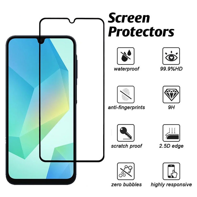 Folie protectie telefoane, sticla securizata, transparenta, 9H, set cu ghid de instalare, pentru Samsung Galaxy A15 5G