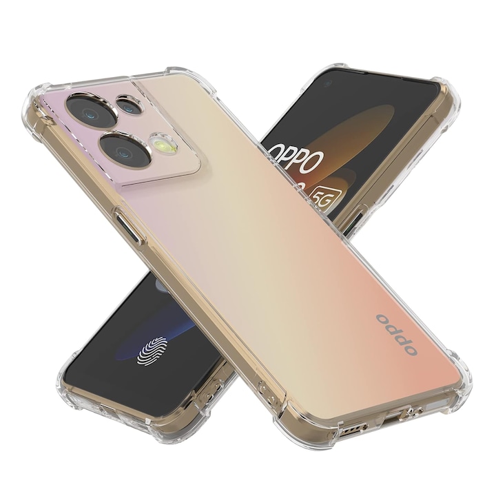 Husa pentru Oppo Reno 13 Pro Slim Anti-Shock 1.5mm reinforced 4 corners Transparent