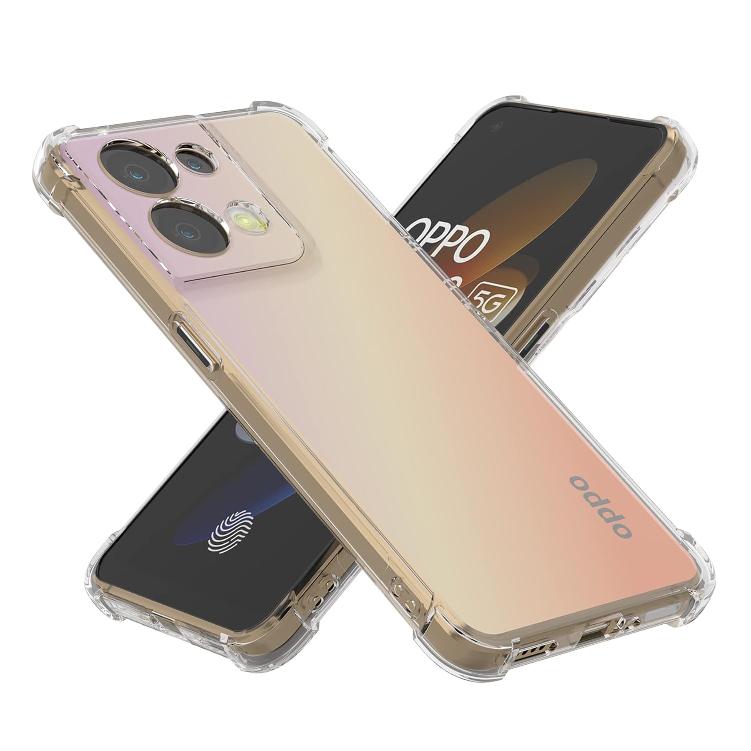 Husa pentru Oppo Reno 13 Pro Slim Anti-Shock 1.5mm reinforced 4 corners Transparent