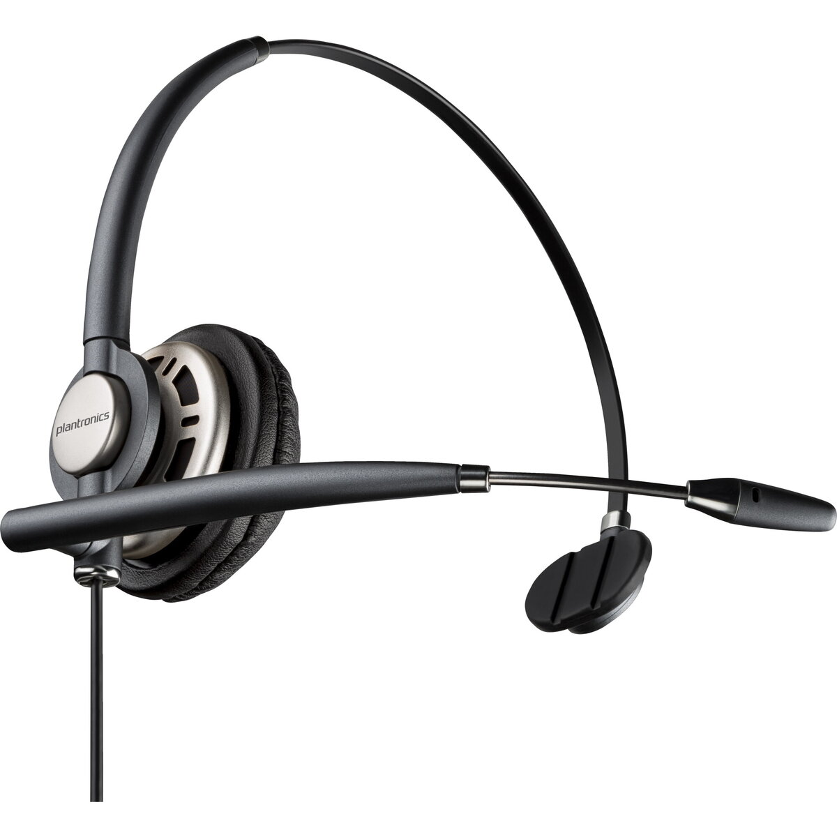 Casti Over the Ear Poly EncorePro HW710, cu fir, husa transport, negru, 0.89m