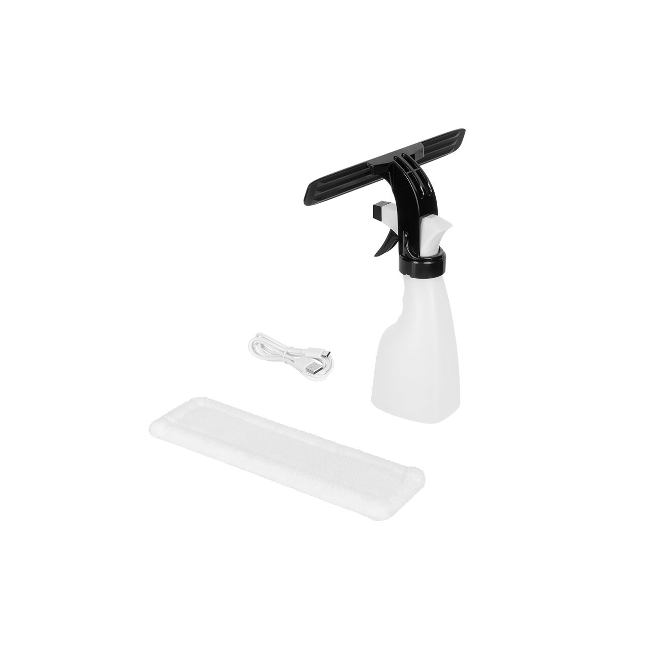 Aparat curatare ferestre Teesa SMOOTH TOUCH TSA5013, 360 ml, autonomie 40 minute, port de incarcare USB-C Alb