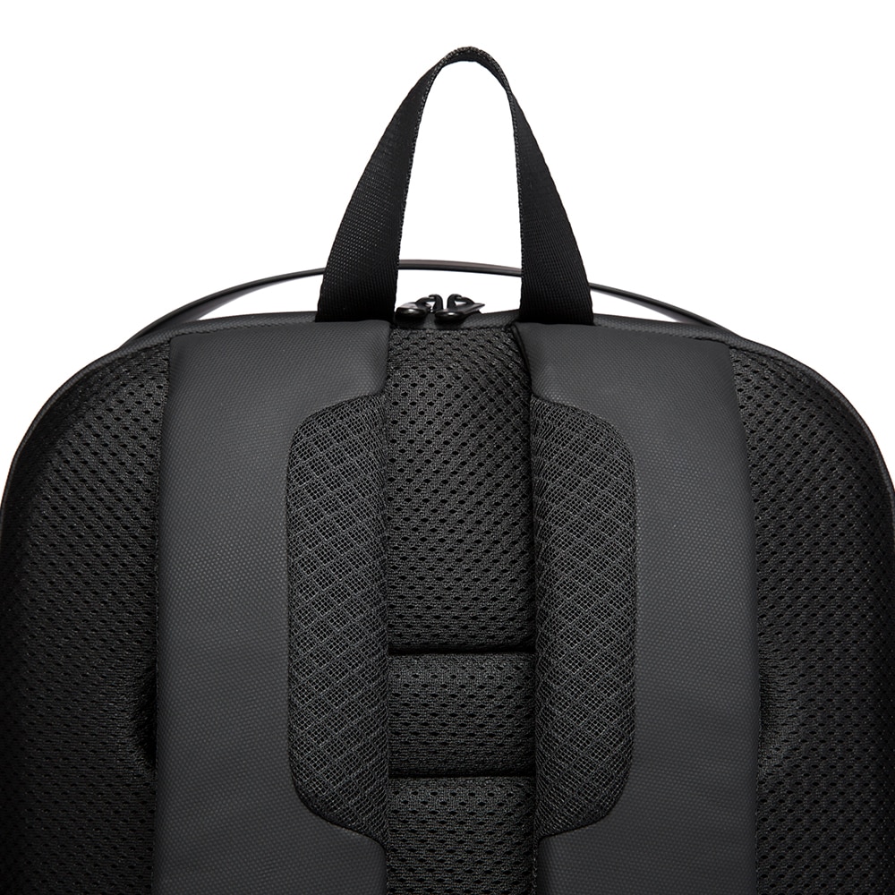 Rucsac laptop 15.6", business, impermeabil, cu port de incarcare USB, BANGE, 48x30x12.5 cm, Negru