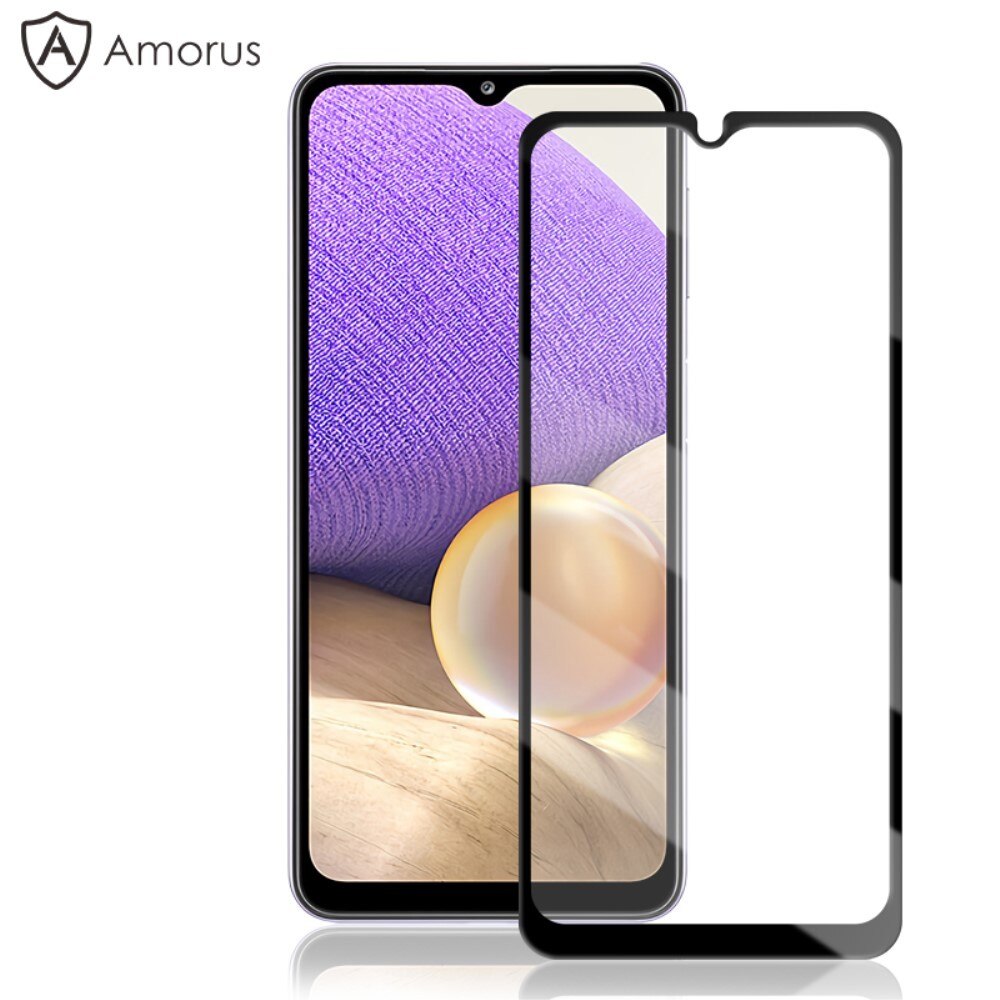 Folie Sticla Securizata Flippy, compatibila cu Samsung A02S, Negru