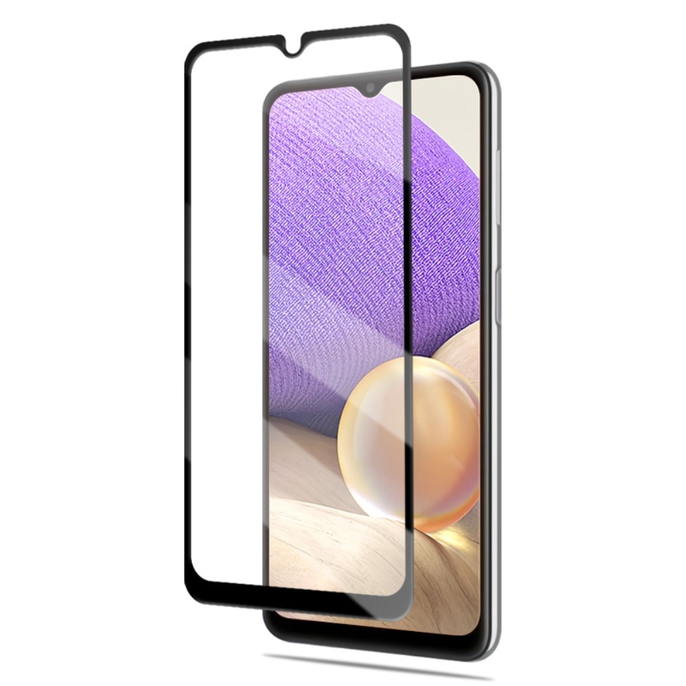 Folie Sticla Securizata Flippy, compatibila cu Samsung A02S, Negru