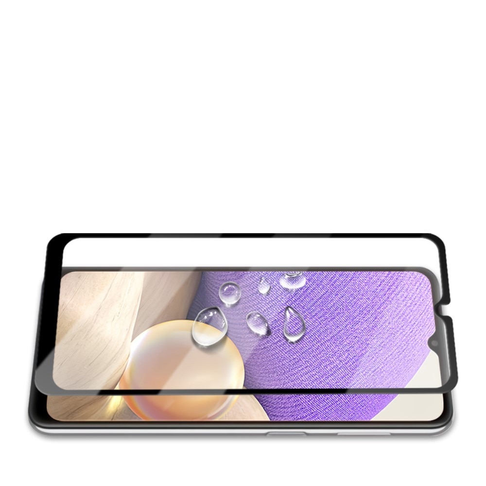 Folie Sticla Securizata Flippy, compatibila cu Samsung A02S, Negru