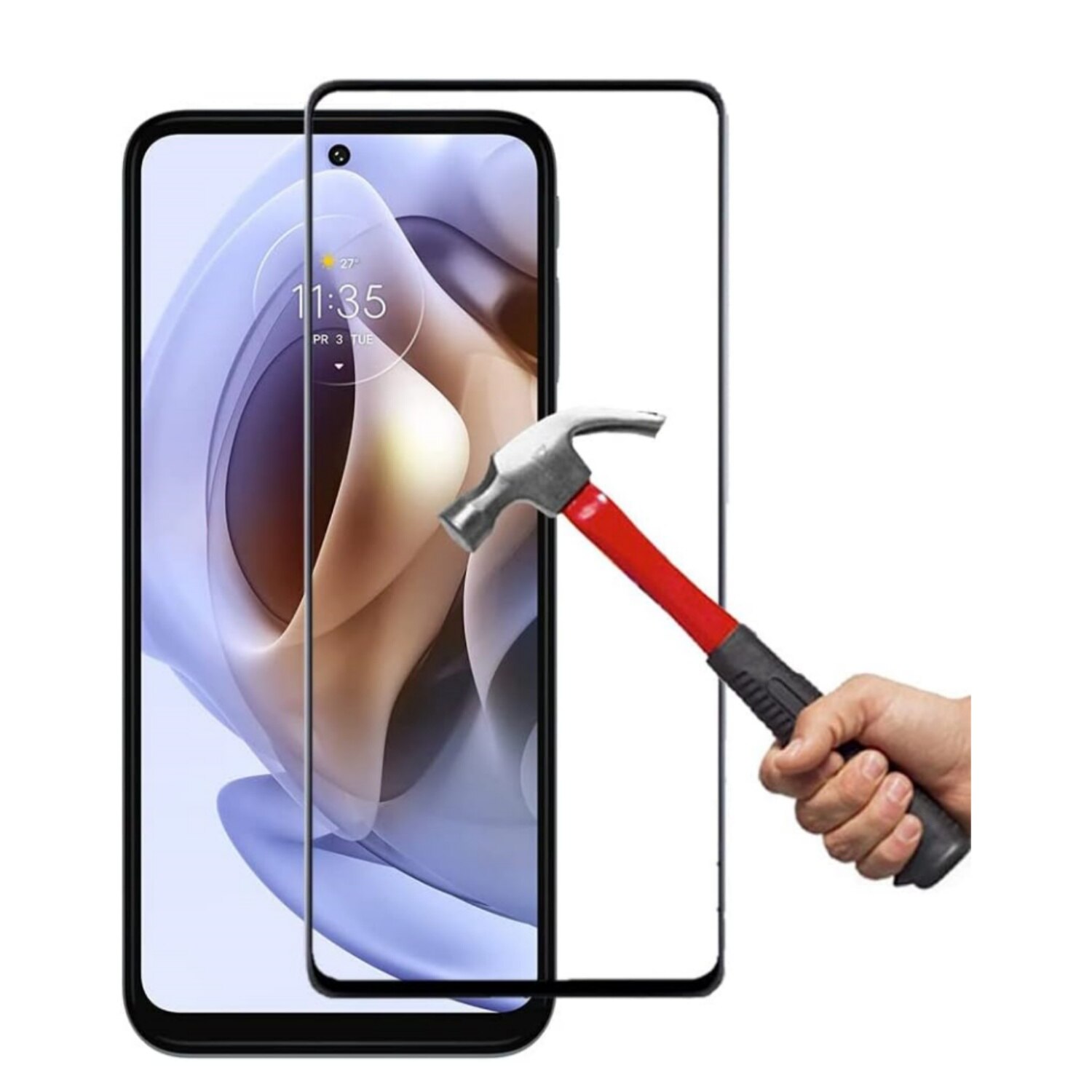 Set 5 Folie de protectie ecran exterior din sticla pentru Xiaomi Redmi Note 12Pro 5G, Ultra HD, Anti Zgarieturi, Anti Socuri, Vanaxalife®