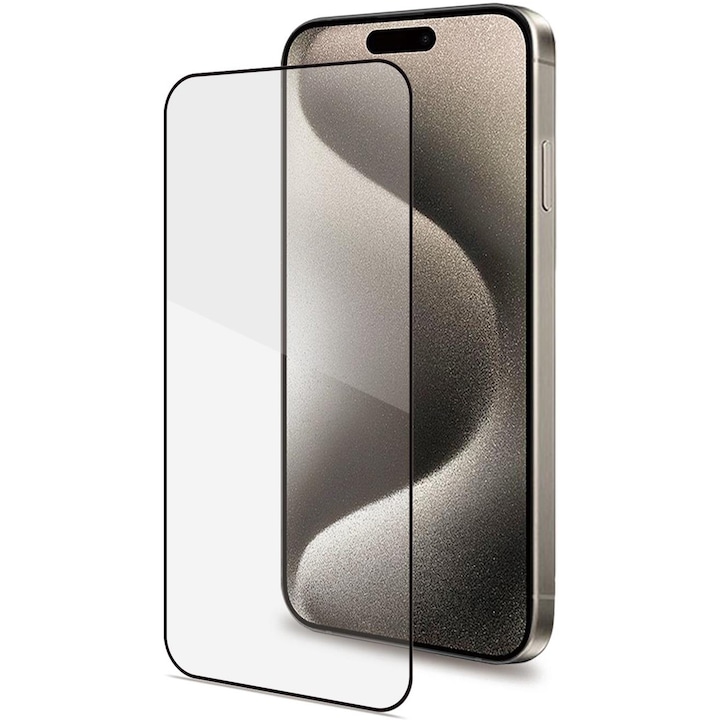 Folie de protectie Celly din sticla pentru iPhone 16 Pro