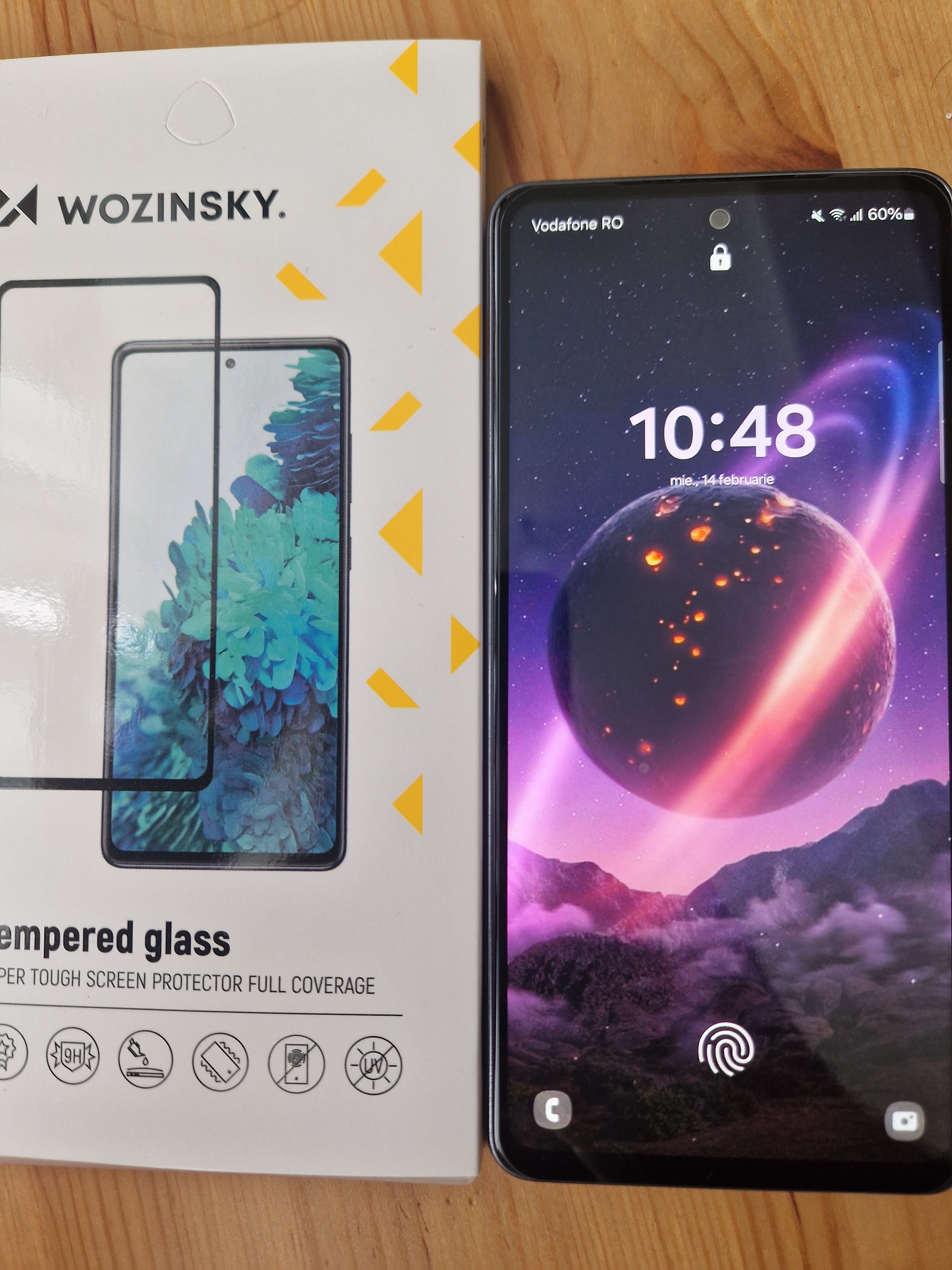 Folie sticla Wozinsky pentru Samsung Galaxy A53 5G, Full Cover ( acopera tot ecranul), Full Glue, Negru