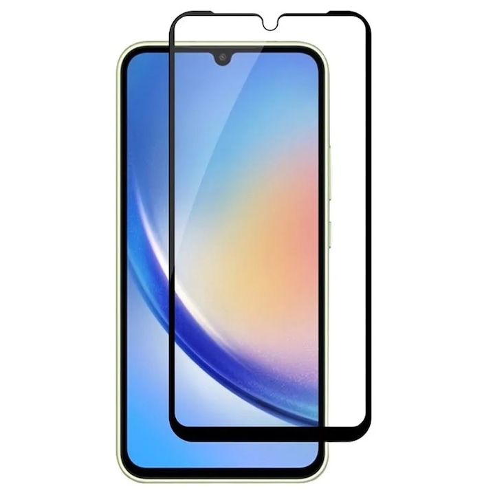 Folie HD+ pentru Samsung Galaxy A06, margine neagra