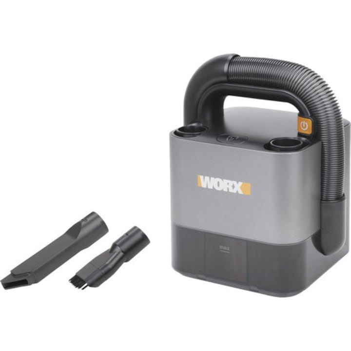 Aspirator Portabil Fara Acumulator Worx Wx030.9 20v 0,21l, Vacuum Maxim. 10 Kpa