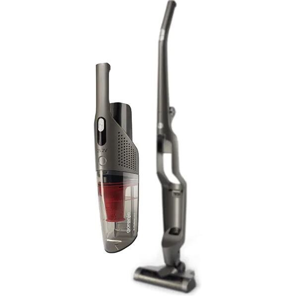 Aspirator vertical GORENJE SSVC252GFA, 0.5l, 25.2V, 70 min, iluminare LED, maro
