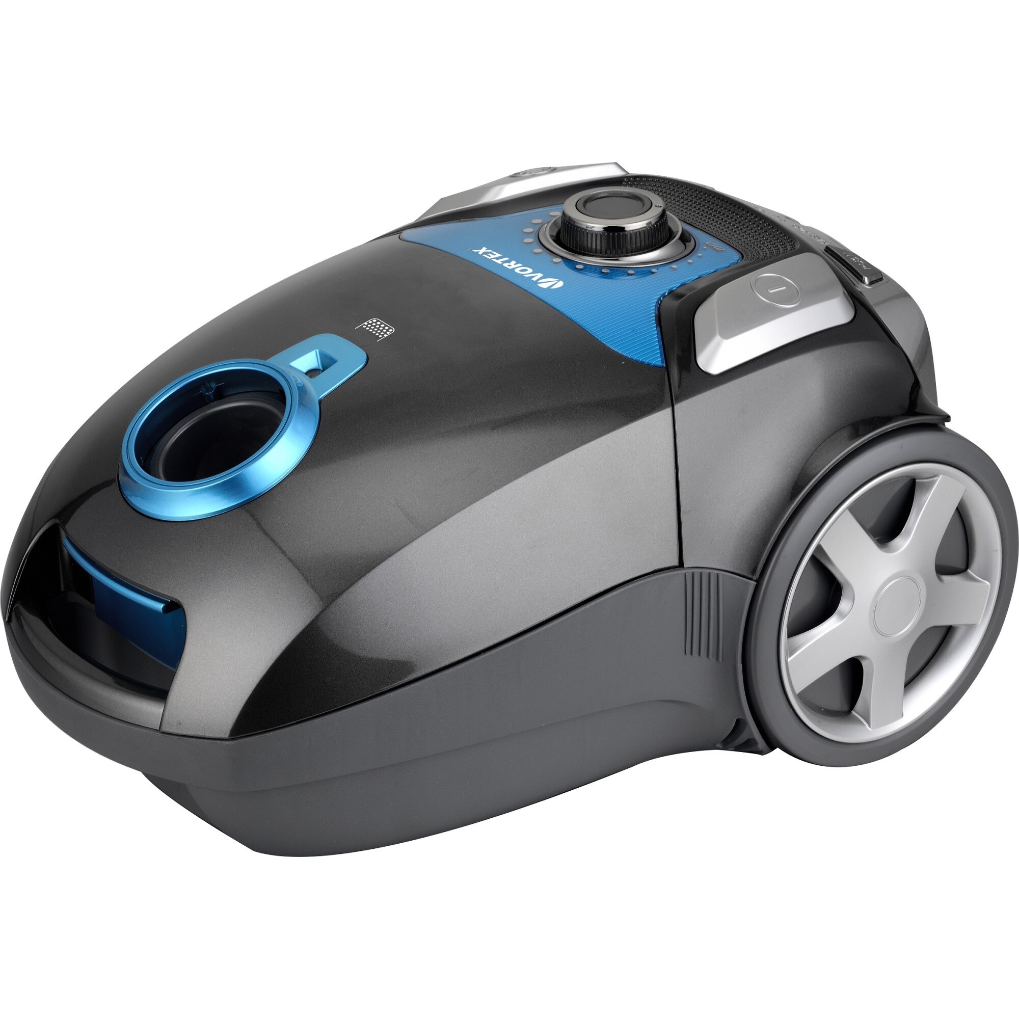 Aspirator cu sac VORTEX VO4501, 750W, 2l, negru-albastru
