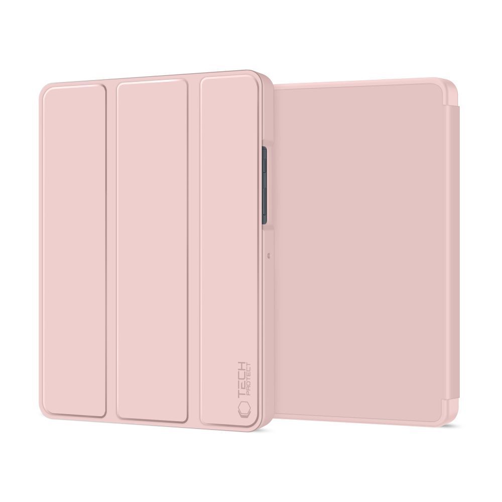 Husă tabletă, Tokgalaxis, Compatibilă cu Samsung Galaxy Tab A11 8.7x133/X135, Roz, Suport pentru creion