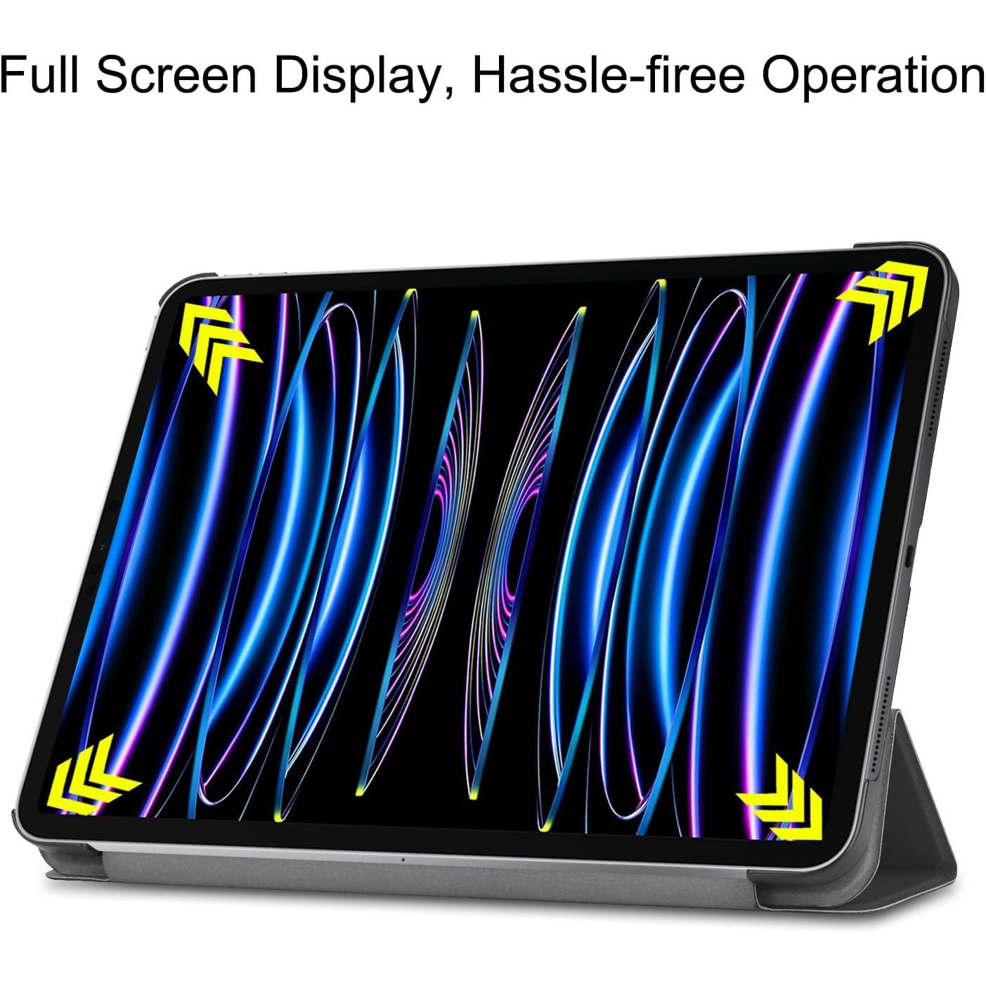 Husa Sigloo pentru tableta Honor Pad 10, 12.1" (2025), – Slim, Tri-Fold Magnetic, Piele Ecologica, Stand Reglabil, – model Nightfall