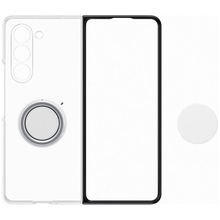 Husa de protectie Samsung Clear Gadget Case pentru Galaxy Fold5, Transparent