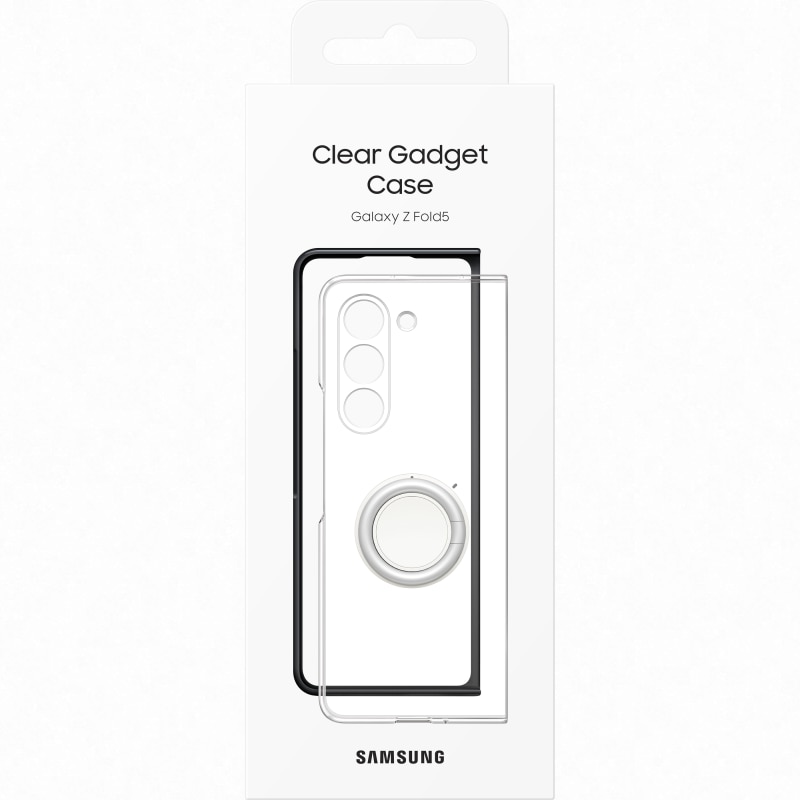 Husa de protectie Samsung Clear Gadget Case pentru Galaxy Fold5, Transparent