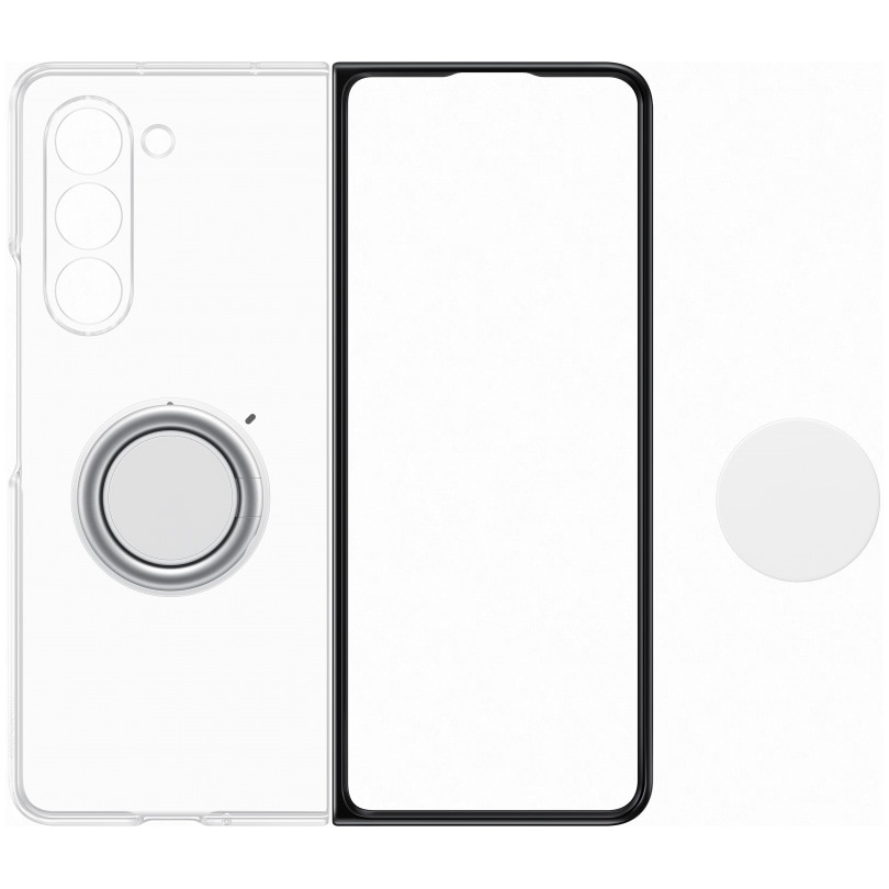 Husa de protectie Samsung Clear Gadget Case pentru Galaxy Fold5, Transparent