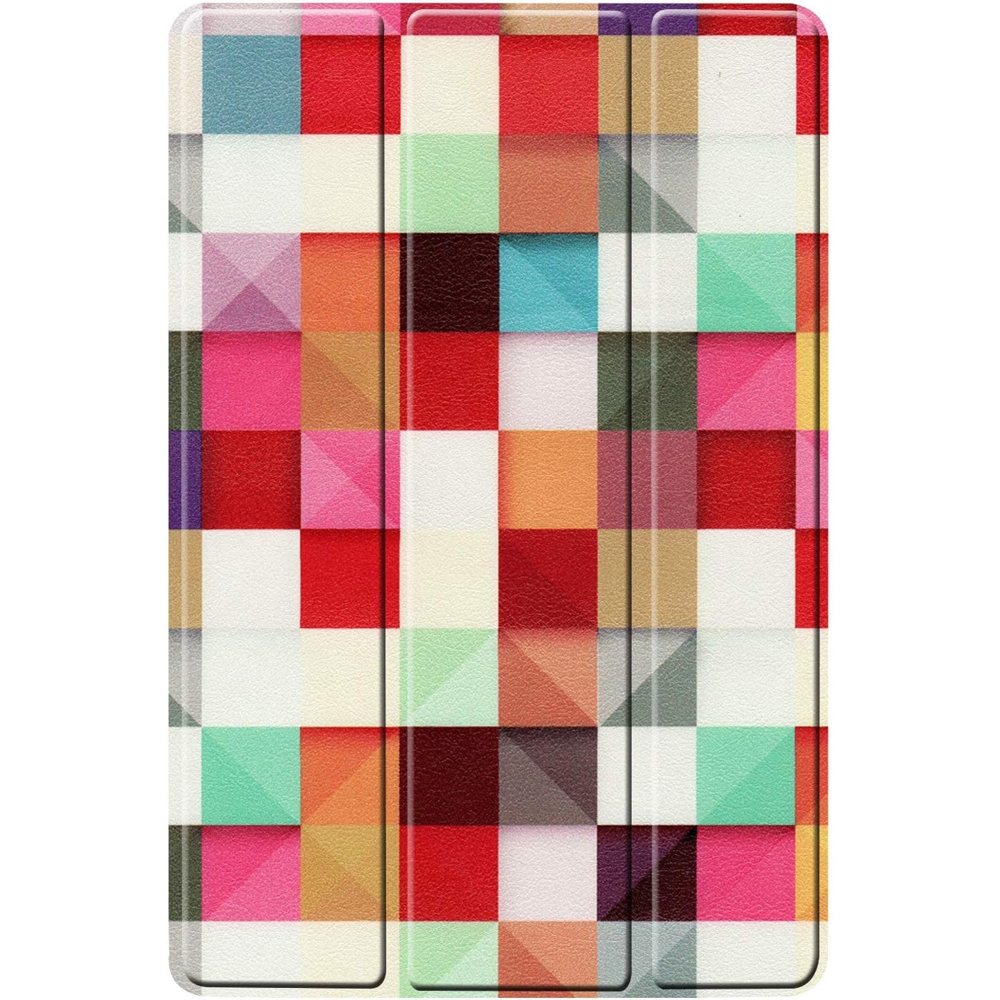 Husa pentru Samsung Galaxy Tab S10 Ultra, S9 Ultra, S8 Ultra,14.6 inch, Ultra-Ligh/ Slim tip stand, cu functie sleep/wake-up si slot pentru stylus, Smart Cover, model Mosaic, Sigloo