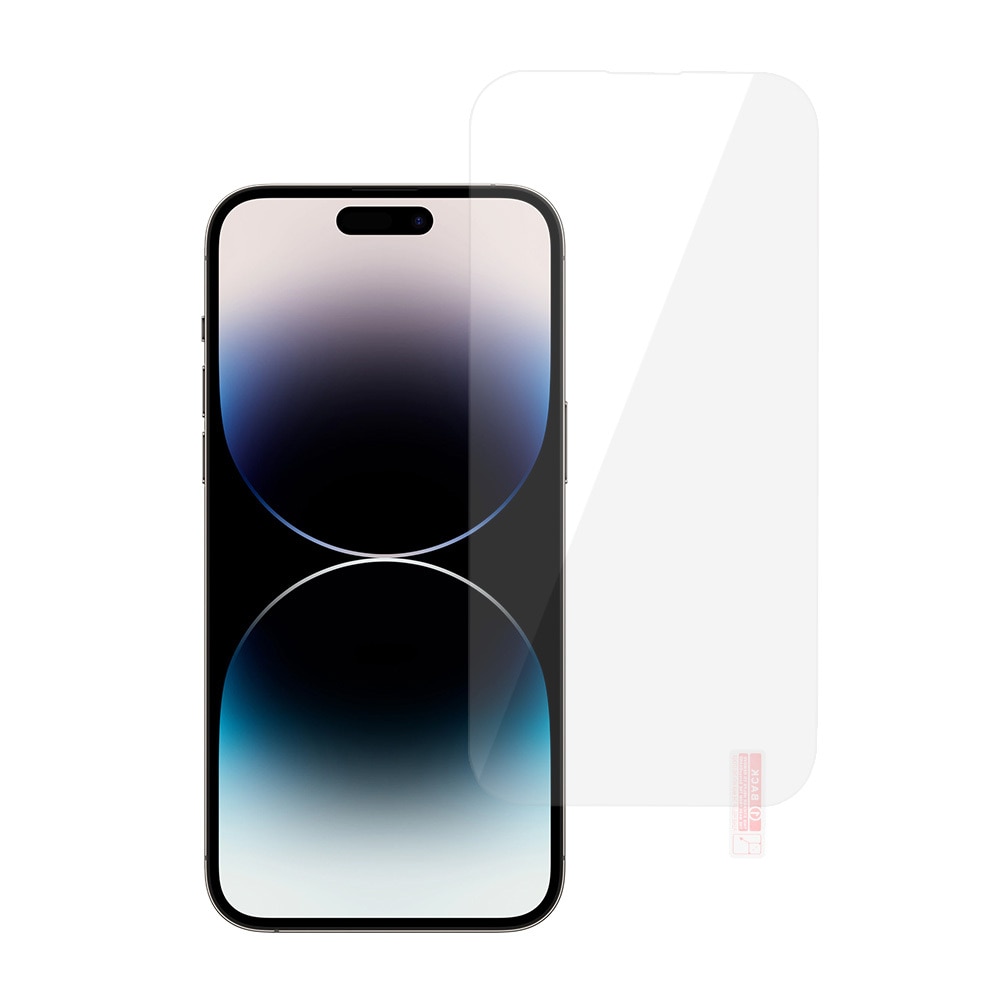 Folie Protectie Ecran pentru iPhone 15/iPhone 15 Pro, Sticla Securizata, Transparenta