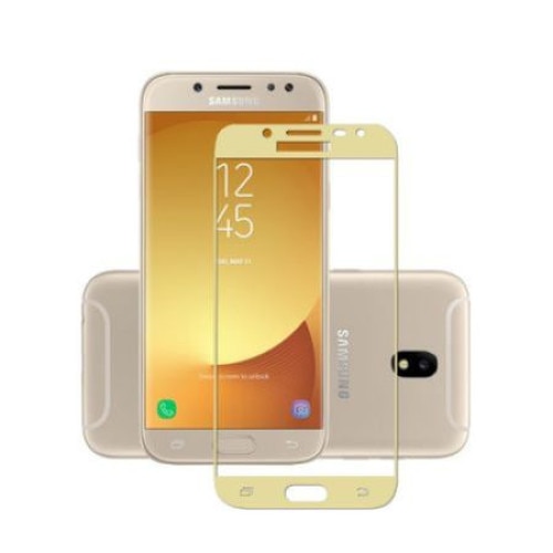 Folie de sticla 3D, 9H pentru Samsung J5 2017 PRO, Auriu