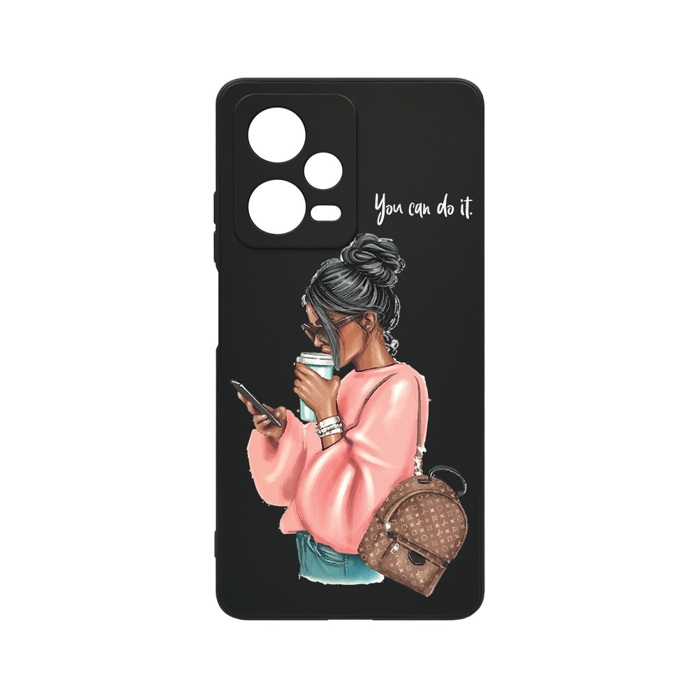 Husa BestCase® SLIM SIlicon 0.8MM, Compatibila Cu Xiaomi Redmi Note 12 Pro 5G, Shopping Girl, Rezistenta la uzura, Protectie Camera, c-B 962