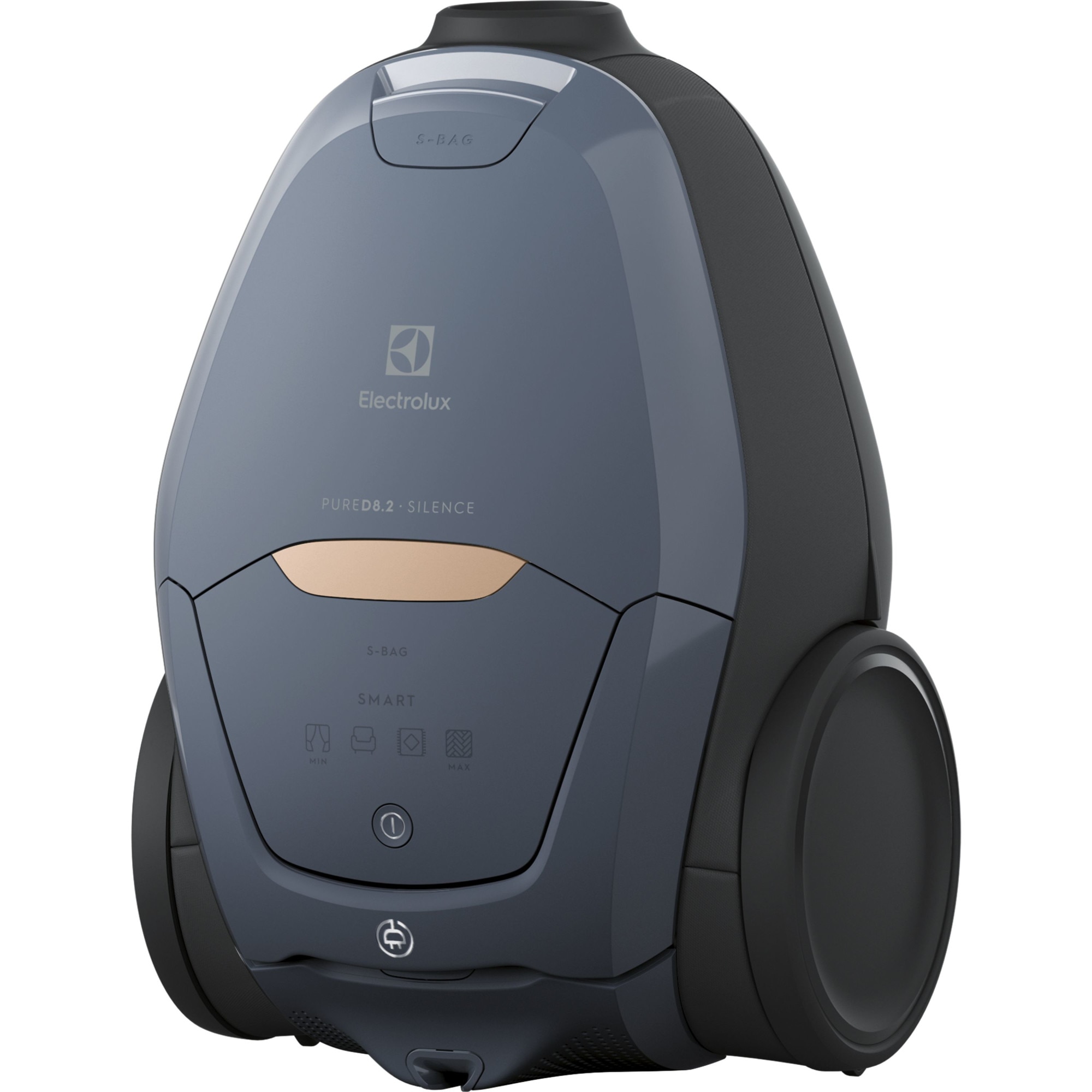 Aspirator cu sac Electrolux PD82-8DB, 500W, functie SmartMode, kit pentru animale de companie, nivel zgomot 57 dB, negru/bleumarin