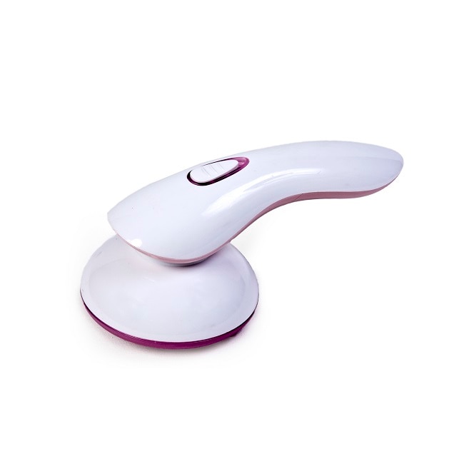 Perie electrica pentru curatarea scamelor, SOGO, 3W, 6500 RPM, alb roz