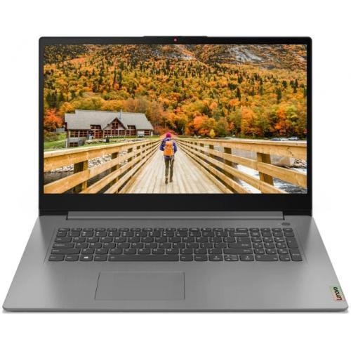 Laptop Lenovo IdeaPad 3, 17.3" HD+, AMD Ryzen™ 5 5500U pana la 4 GHz, 8 GB RAM DDR4 3200, 512 GB SSD, AMD Radeon Graphics, Free Dos, Arctic Grey 512 GB