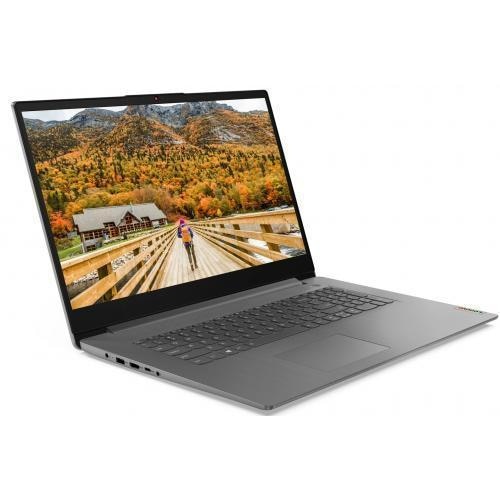 Laptop Lenovo IdeaPad 3, 17.3" HD+, AMD Ryzen™ 5 5500U pana la 4 GHz, 8 GB RAM DDR4 3200, 512 GB SSD, AMD Radeon Graphics, Free Dos, Arctic Grey 512 GB