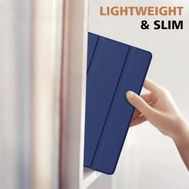 Husa tableta din piele pentru Lenovo Legion Tab Gen 3, Protectie Completa, Functie de Stand, Albastru
