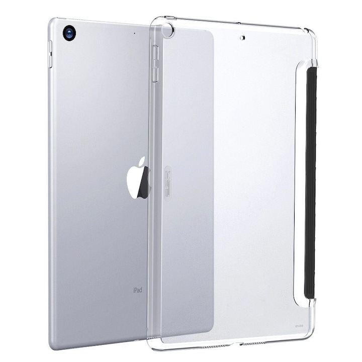 Carcasa spate ESR Yippee pentru Apple iPad Mini 5 7.9", Compatibila Apple Smart Keyboard, Transparenta